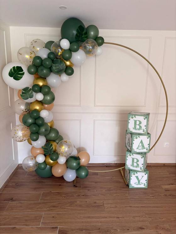 Arche eucalyptus baby shower